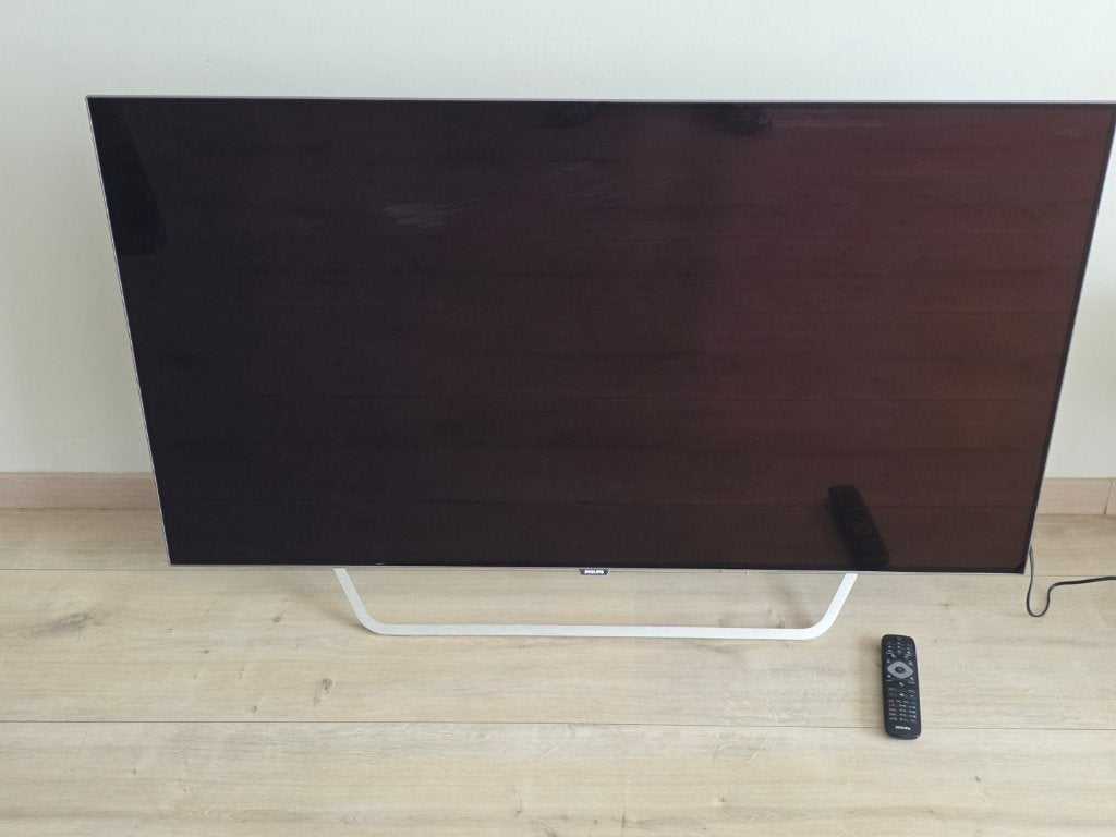 te koop:Philips TV, 55 inch 4K OLED, 55POS9002/12 - DEFECT, Ophalen, Niet werkend, 100 cm of meer, Philips