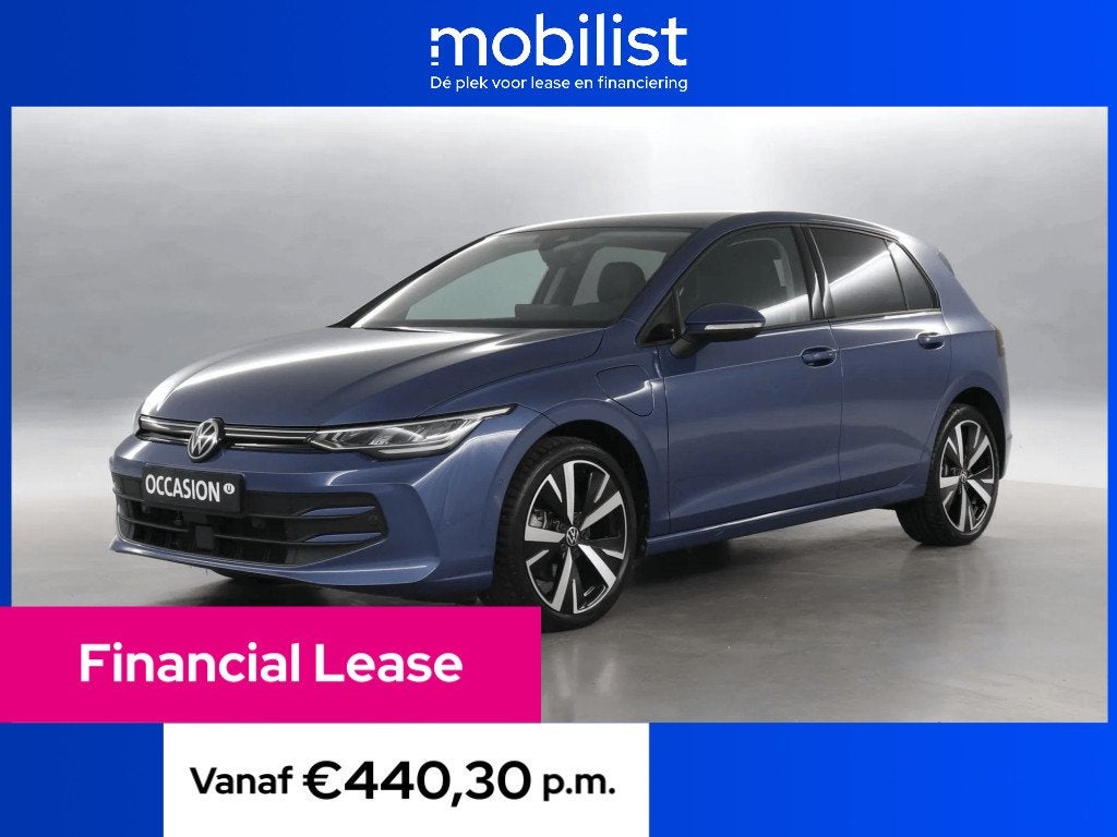 Volkswagen Golf 1.5 eHybrid 204pk Life Edition DSG, Automaat, Blauw, Bedrijf, 1542 kg