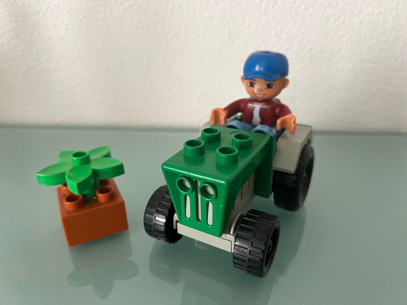 Lego duplo 4969 boerderij tractor 2005, Ophalen of Verzenden, Zo goed als nieuw, Duplo