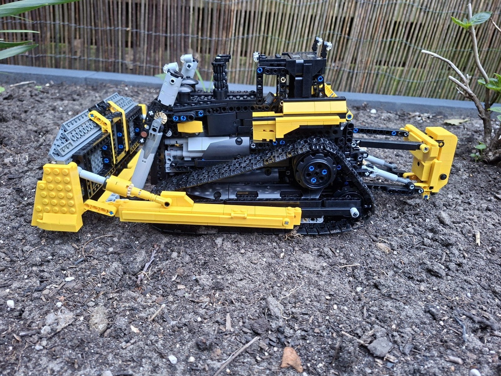 Lego Technic Bulldozer (MOC-83447 geïnspireerd), Ophalen of Verzenden, Zo goed als nieuw, Overige merken