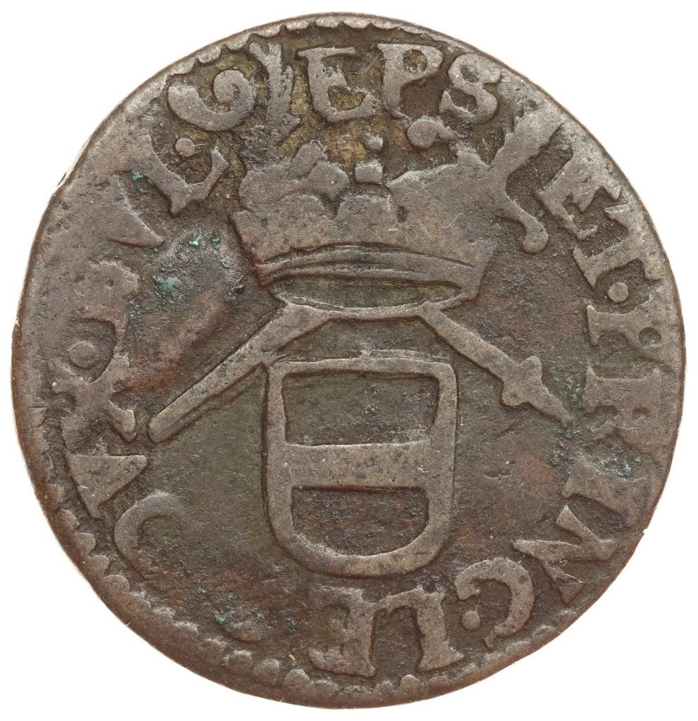 Belgian States / Liege - Liard ND (1650-1660) - Maximilian, Ophalen of Verzenden, Overig, Losse munt