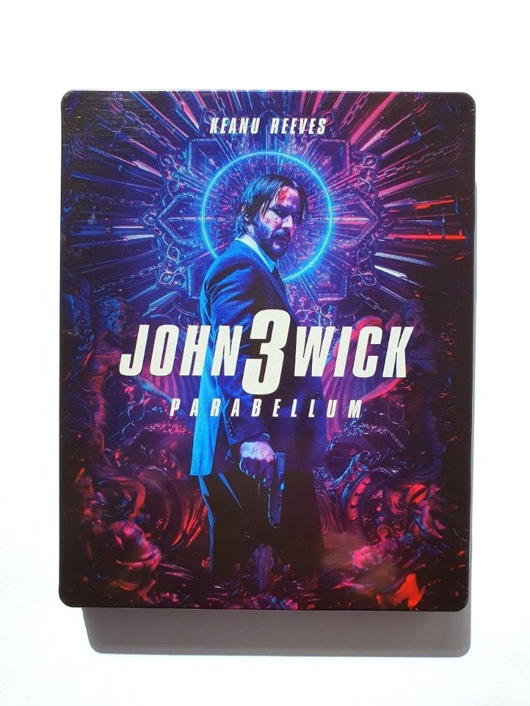John Wick 3 (STEELBOOK), Cd's en Dvd's, Ophalen of Verzenden, Zo goed als nieuw, Actie
