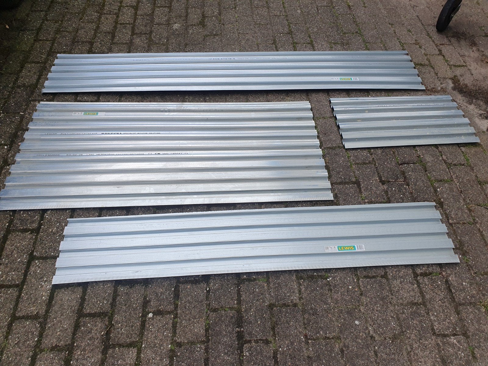 Lewis Zwaluwstaartplaten - Diverse Afmetingen, Ophalen, Gebruikt, Minder dan 25 mm, Overige typen