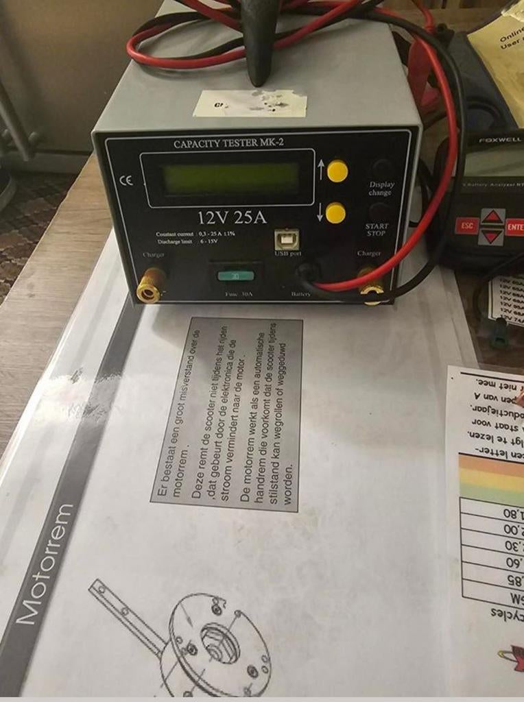 Capacity Tester MK-2 12V 25A, Ophalen, Nieuw
