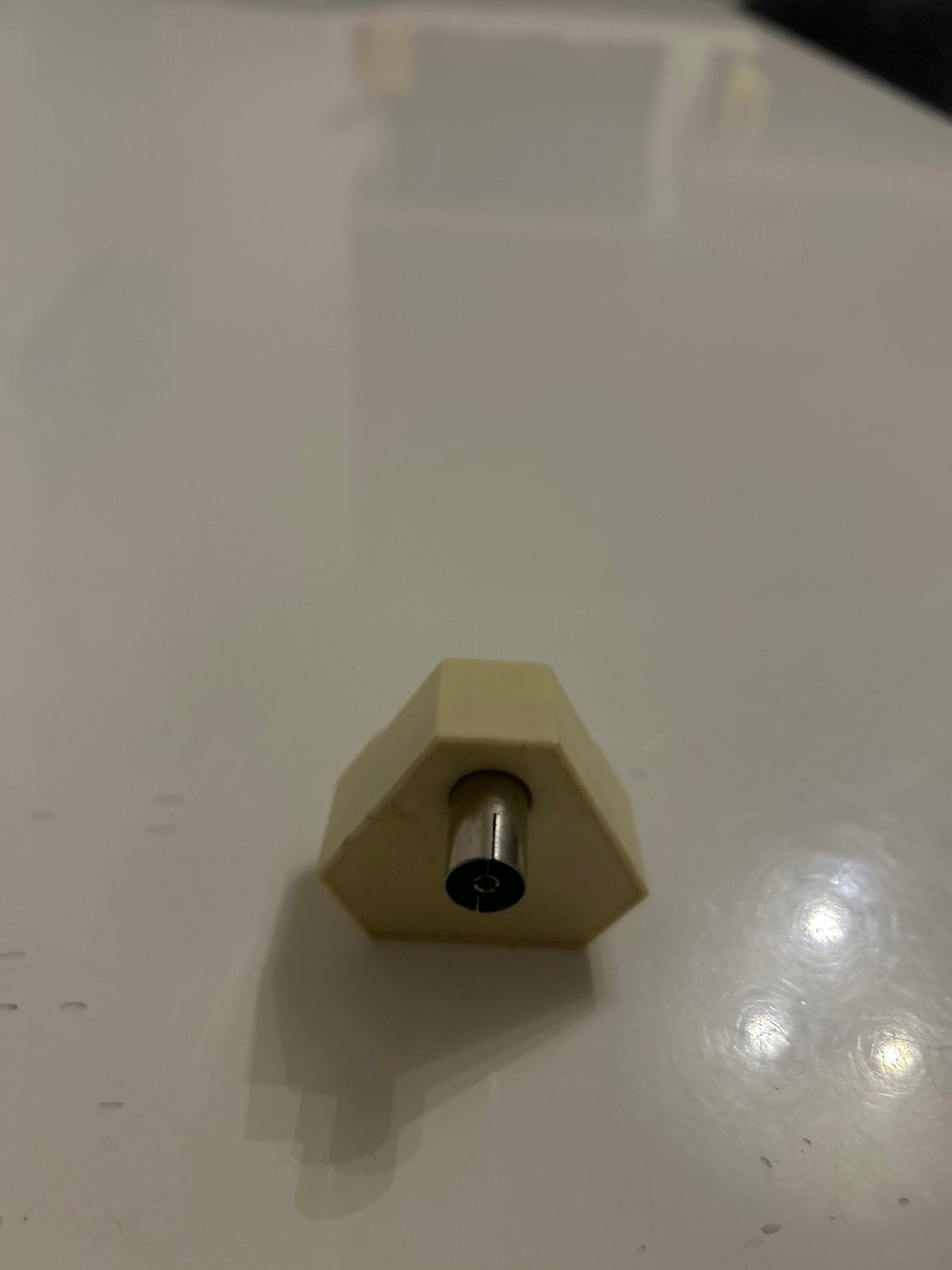 Coaxiale splitter 1 naar 2, Ophalen of Verzenden, Zo goed als nieuw, Minder dan 2 meter, Coaxiale kabel