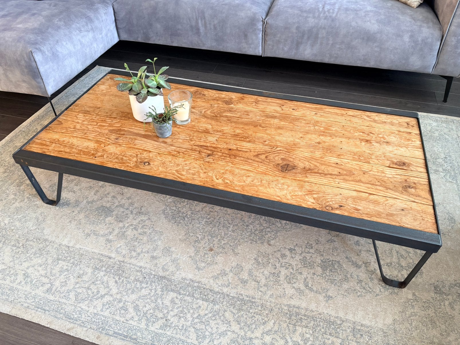 Salontafel, 100 tot 150 cm, Zo goed als nieuw, Teakhout, 50 tot 100 cm