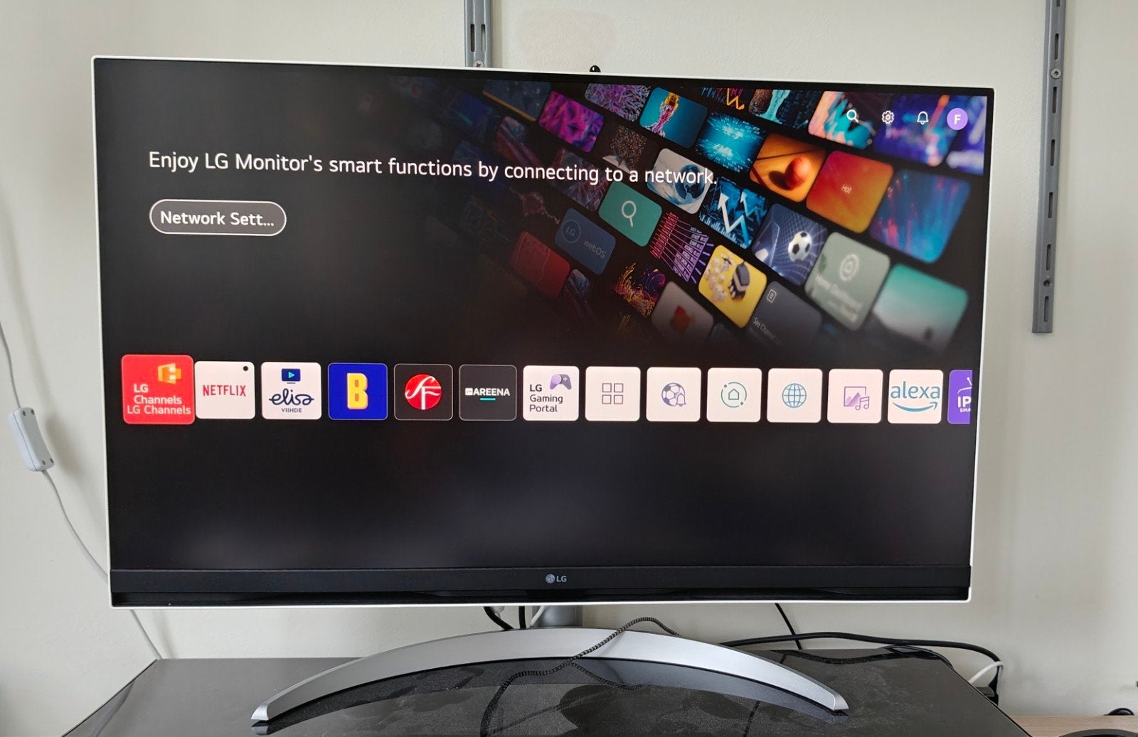 LG Smart 32SQ700S-W 4K, Ophalen, IPS, 60 Hz of minder, Ultra HD (4K)