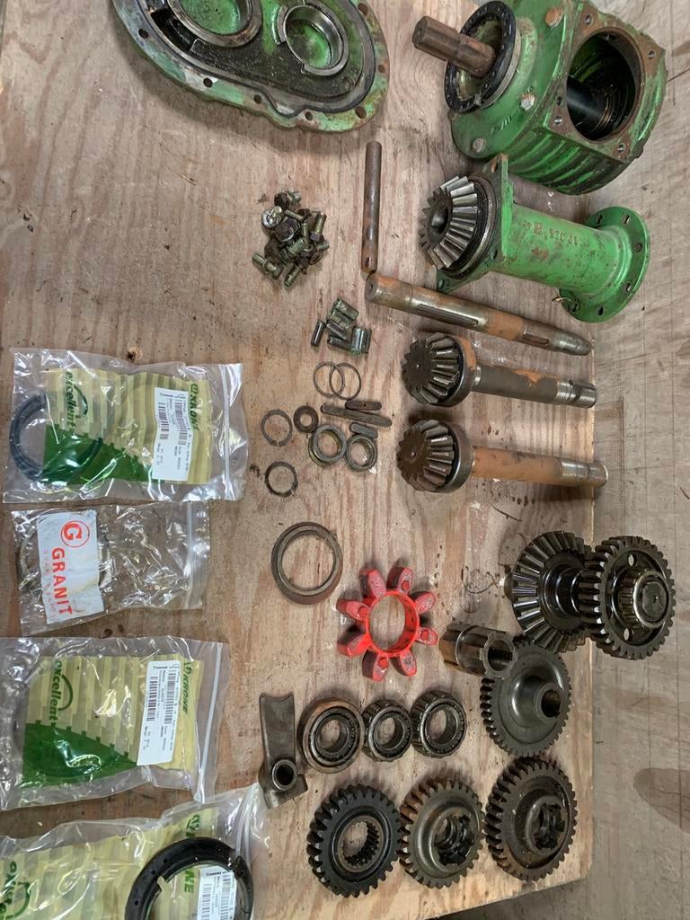 Losse Krone maaimachine tandwielkast onderdelen, Ophalen, Gebruikt
