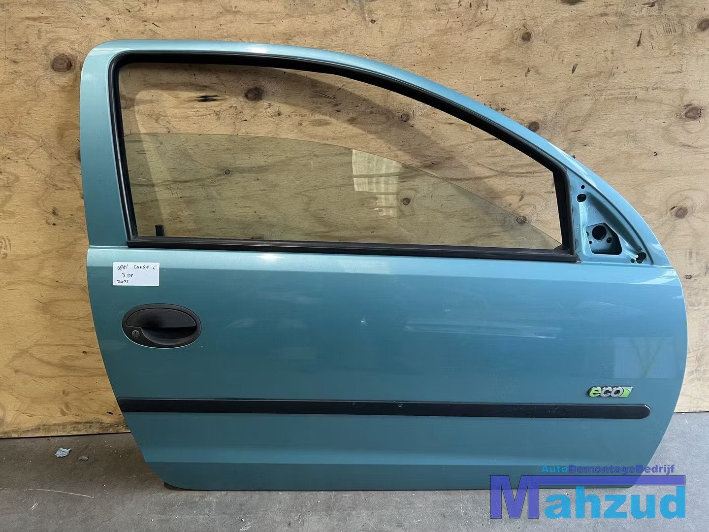 OPEL CORSA C Blauw rechts deur 2000-2005, Auto-onderdelen, Gebruikt, Deur, Opel Automobile GmbH, Ophalen of Verzenden