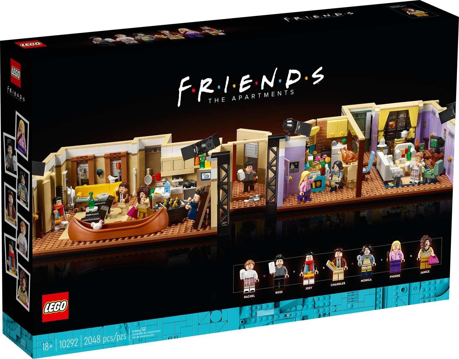 Lego ICONS 10292 De appartementen van Friends NIEUW, Ophalen of Verzenden, Nieuw, Complete set, Lego