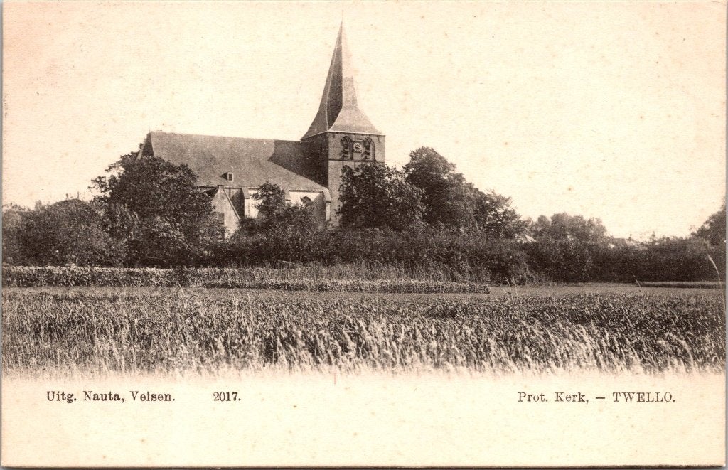 Twello - 12 antieke ansichtkaarten