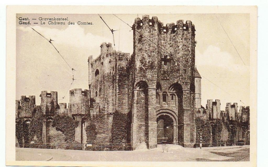 Gent  Gravenkasteel  Nr. 293, Ophalen of Verzenden, Voor 1920, Ongelopen, Brussel (Gewest)