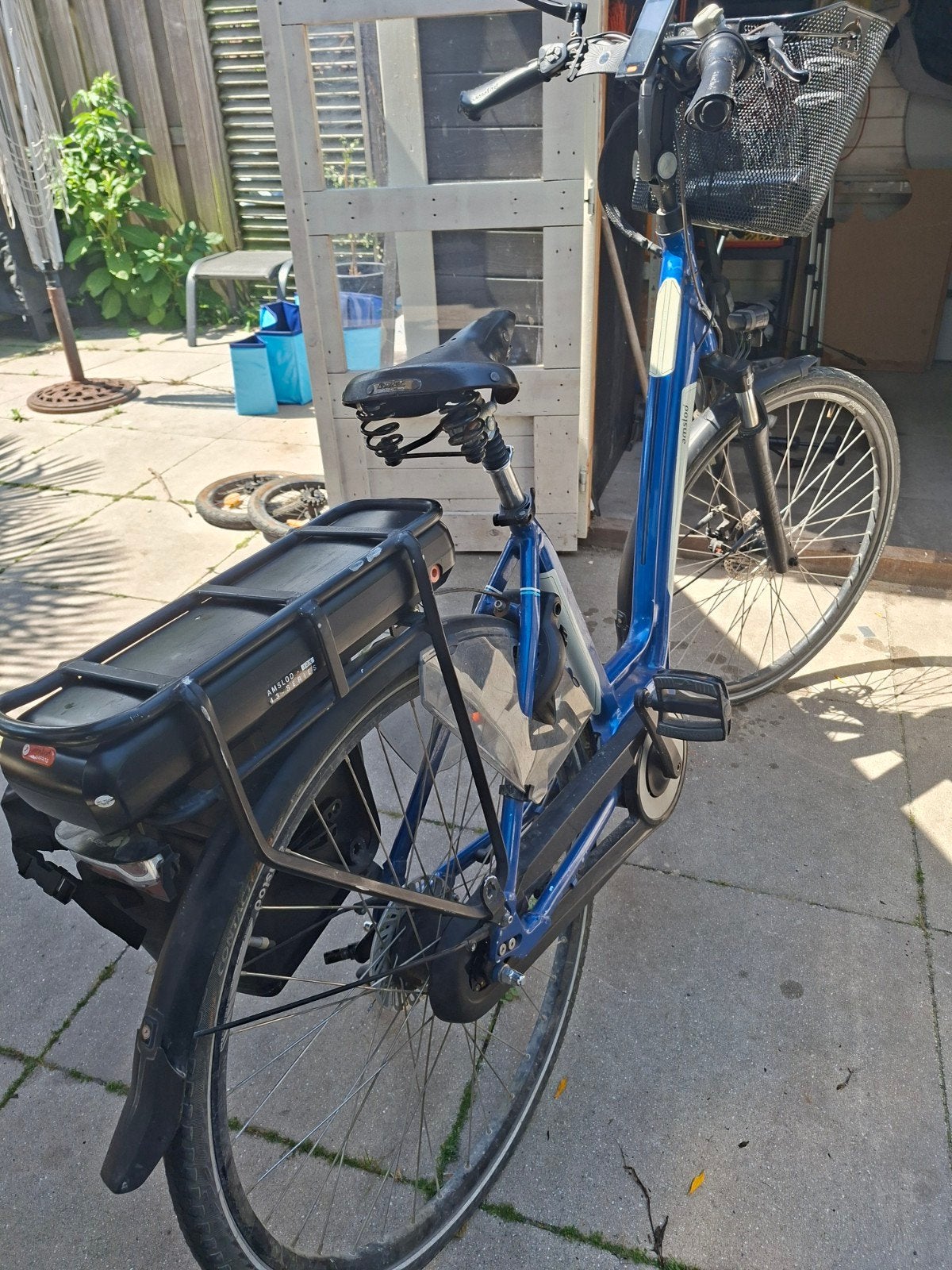 Amslod elektrische fiets met Bafang M400 middenmotor, Ophalen, Overige merken