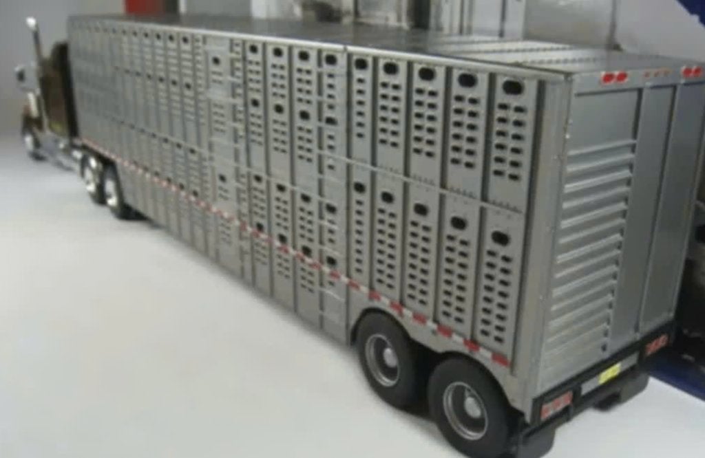 Western Star 4900 1989 veevervoer schaal 1/43 US trucks # 86, Verzenden, Nieuw, Bus of Vrachtwagen, Overige merken
