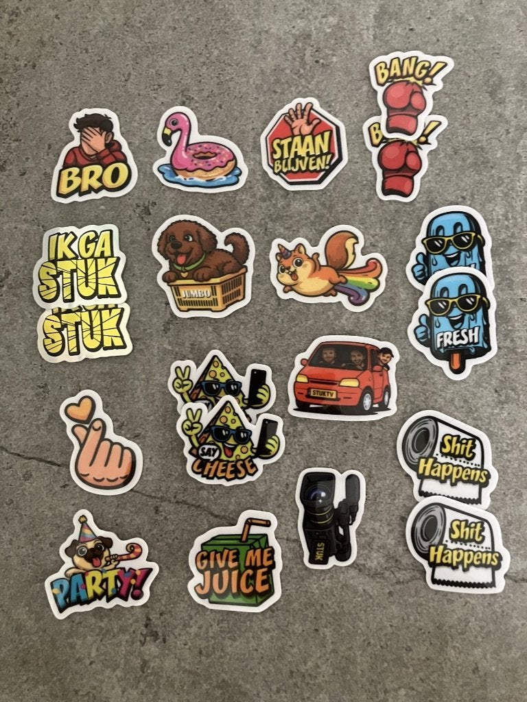 Jumbo Stuk Stickers, Jumbo, Ophalen of Verzenden