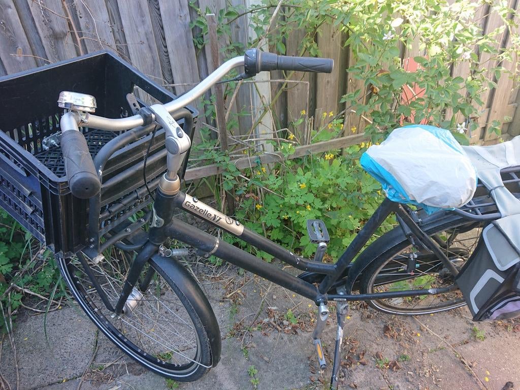 Gazelle omafiets 28 inch, Fietsen en Brommers, Fietsen | Dames | Omafietsen, Terugtraprem, Ophalen of Verzenden, Gazelle, 53 tot 56 cm