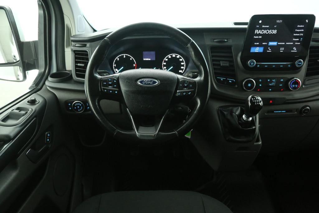 Ford Transit Custom 2.0 TDCI L2H1 | Dubbele Cabine | Airco |, Voorwielaandrijving, Gebruikt, Euro 6, 4 cilinders