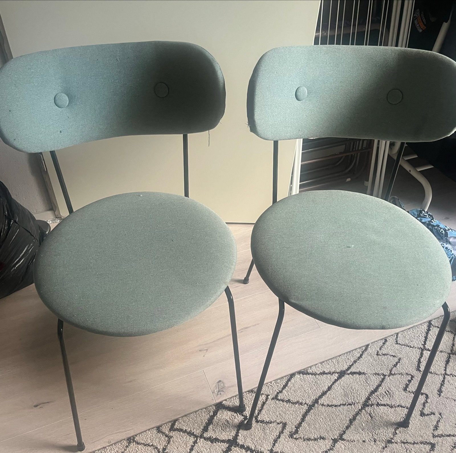 2 opknap stoelen  teab, Ophalen, Gebruikt, Twee, Overige kleuren