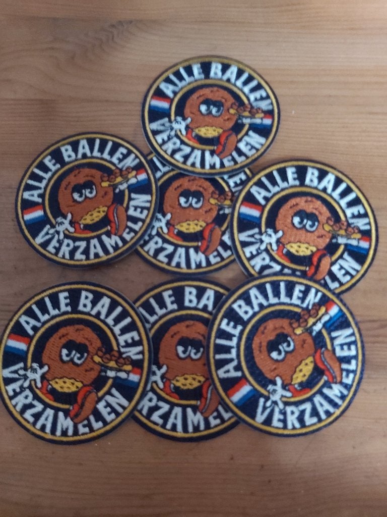 Jumbo juich juichjack embleem alle ballen, Jumbo, Ophalen of Verzenden