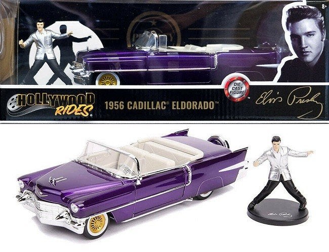 Elvis presley paarse  Cadillac (merk Jada), Ophalen, Nieuw