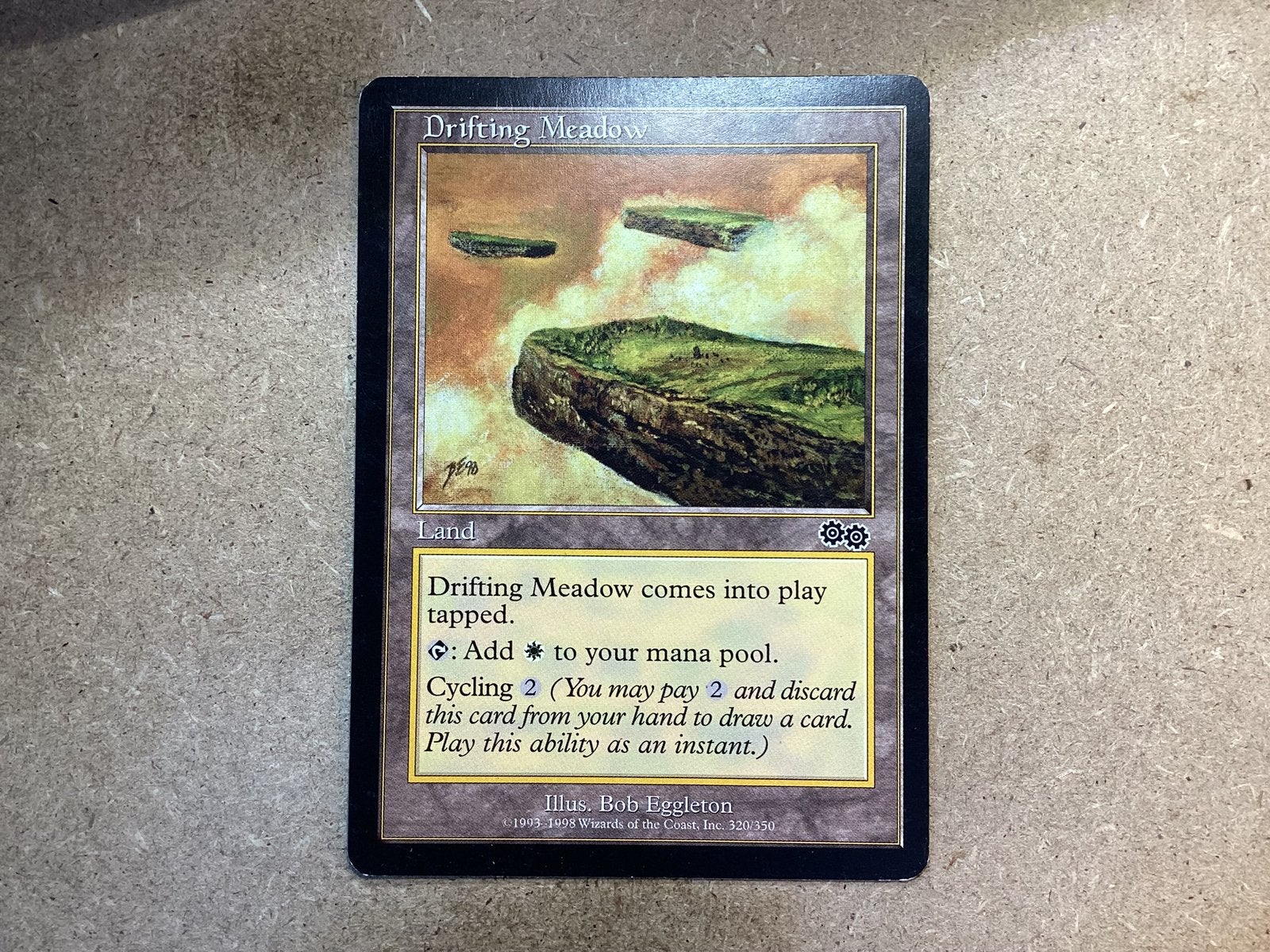 1x Drifting Meadow [320/350] (Excellent), Ophalen of Verzenden, Zo goed als nieuw, Losse kaart