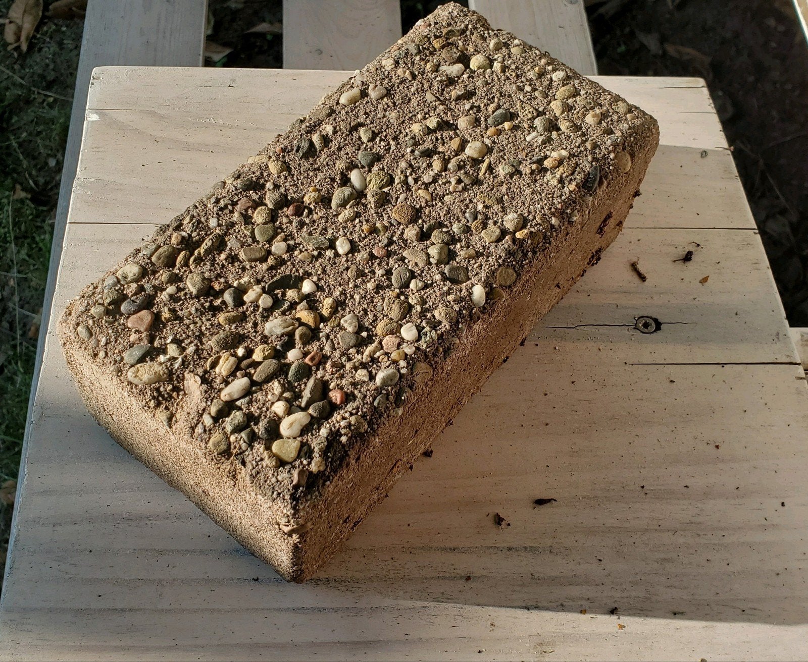 Betonklinkers 21x10.5 x7 cm gratis, Tuin en Terras, Tegels en Klinkers, Ophalen, Gebruikt, Beton, Klinkers