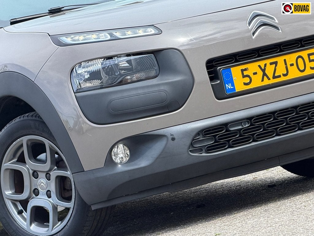 Citroen C4 Cactus 1.2 e-VTi Shine Automaat - Olive Brown/Hab, Auto's, Stof, Bruin, 82 pk, 23 km/l