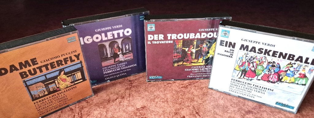 ‎4 Mooie cd boxen met complete opera's voor 15 euro, Boxset, Opera of Operette, Ophalen of Verzenden, Zo goed als nieuw