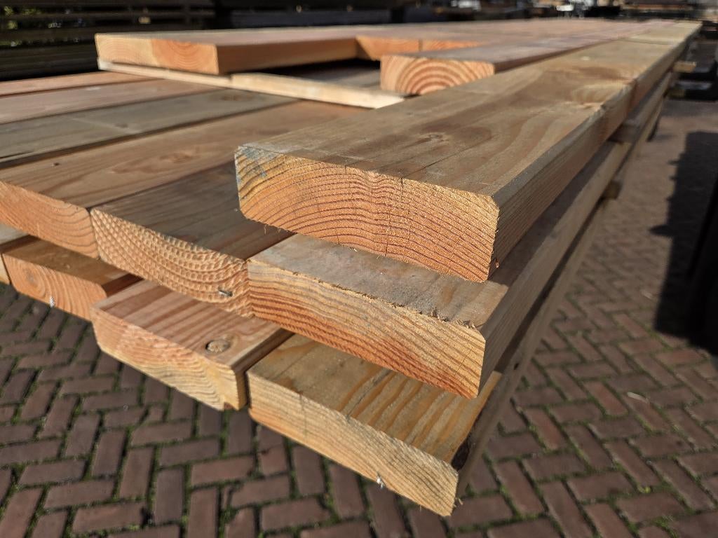 Douglas balken Geschaafd 4.5x16.0 cm - nr: TB67, Tuin en Terras, Palen, Balken en Planken, Ophalen, Nieuw, 250 cm of meer, Balken