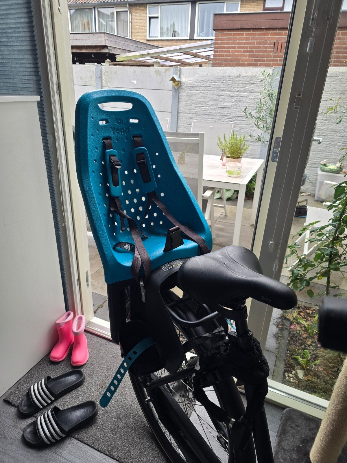 Yepp Achterzitje Fiets - Eenvoudige Montage, Fietsen en Brommers, Ophalen, Achterzitje, Yepp, Gebruikt