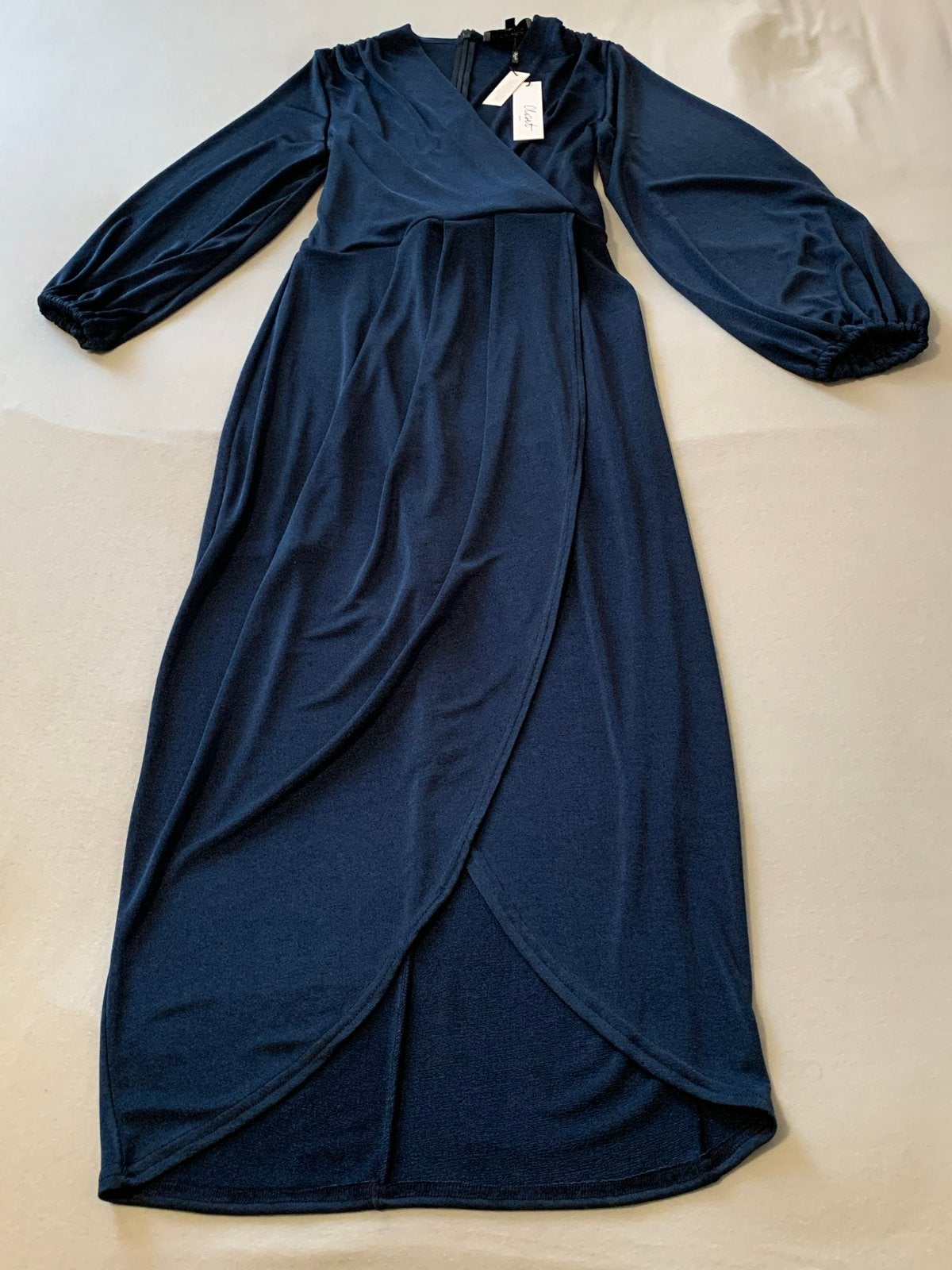 Nieuwe Closet London Maxi Jurk - Donkerblauw, Kleding | Dames, Jurken, Blauw, Nieuw, Ophalen of Verzenden, Maat 36 (S)