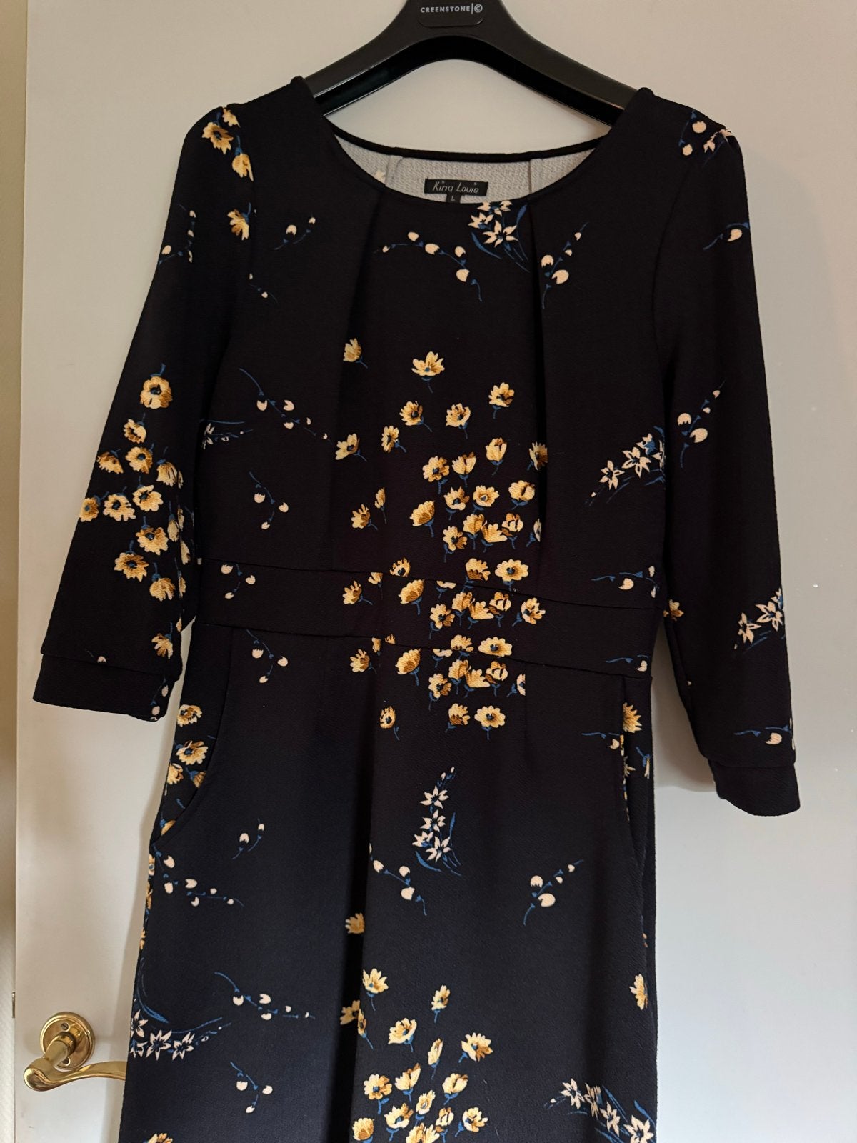 Jurk King Louie, maat L, Kleding | Dames, Maat 38/40 (M), Zwart, Ophalen of Verzenden, Zo goed als nieuw