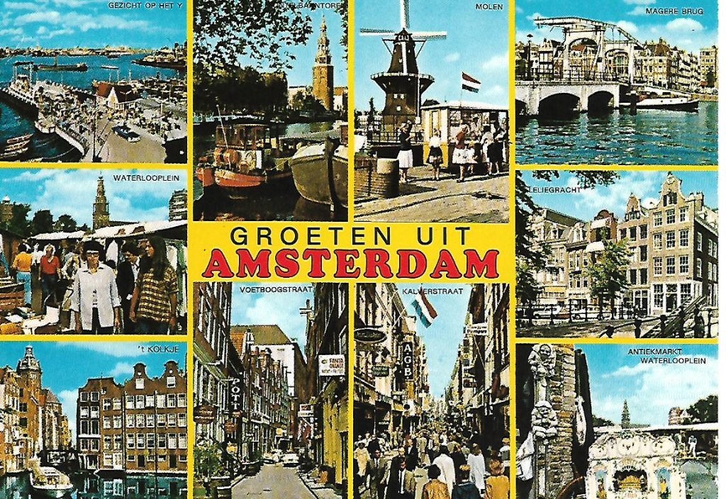 Amsterdam- -10-luik., Verzenden, 1980 tot heden, Gelopen, Noord-Holland