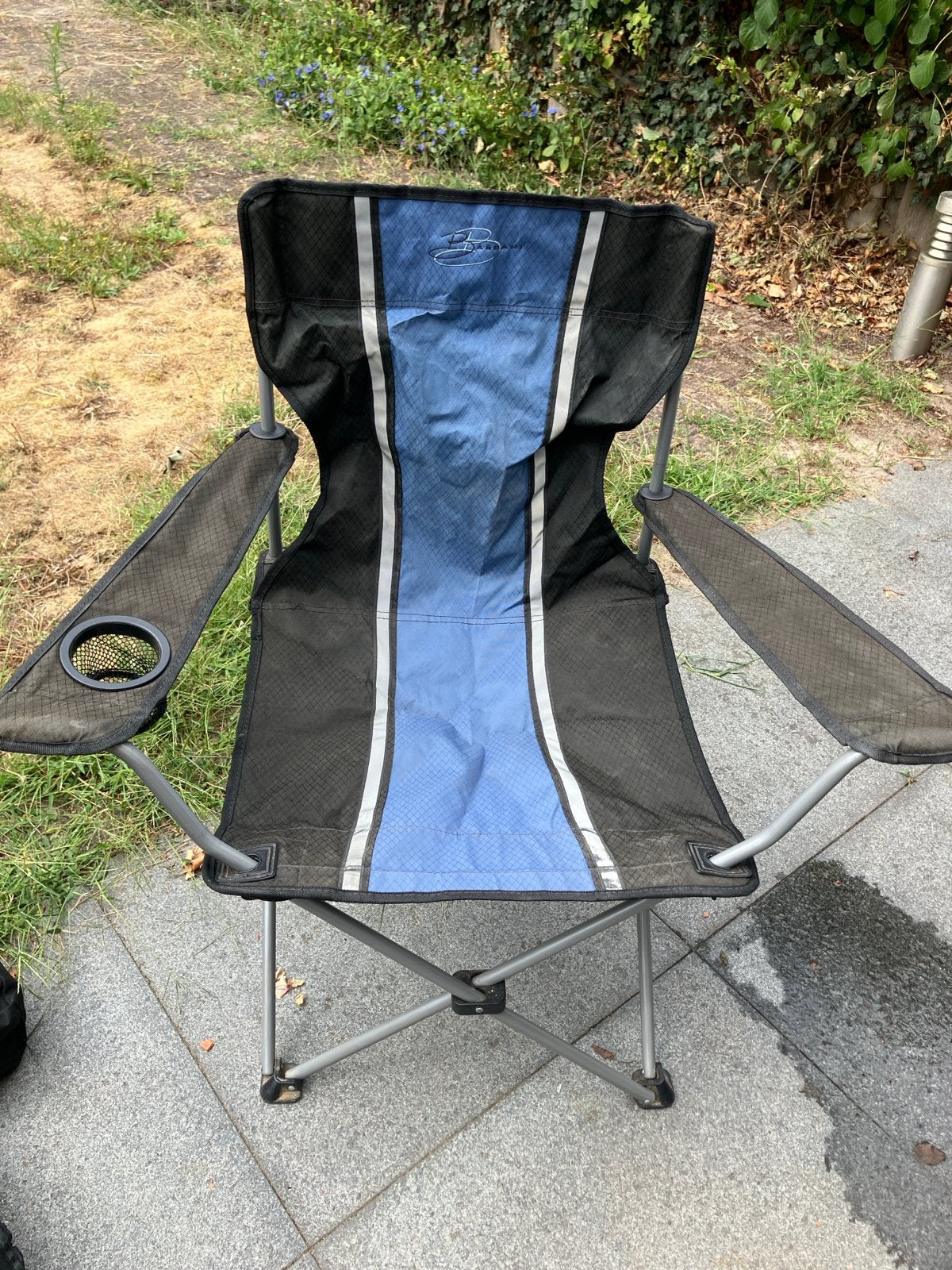 Bardani Vouwstoel Captain's Chair Blauw, Ophalen, Gebruikt
