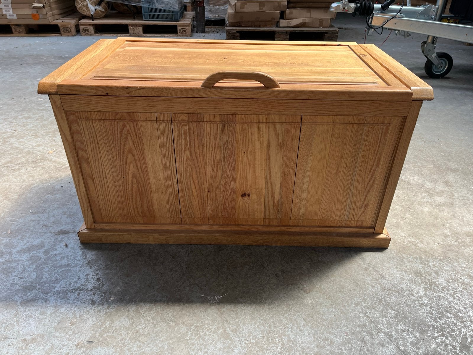 Deken kist van 108x60x56 cm, Huis en Inrichting, Woonaccessoires | Kisten, Ophalen, 50 – 75, Gebruikt, 100 tot 150 cm