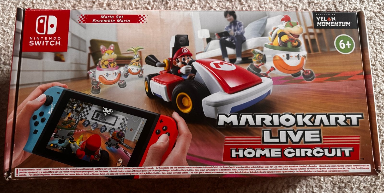 Mario Kart Live Home Circuit - Mario Set (Nintendo Switch), Ophalen of Verzenden, Zo goed als nieuw, Switch Original
