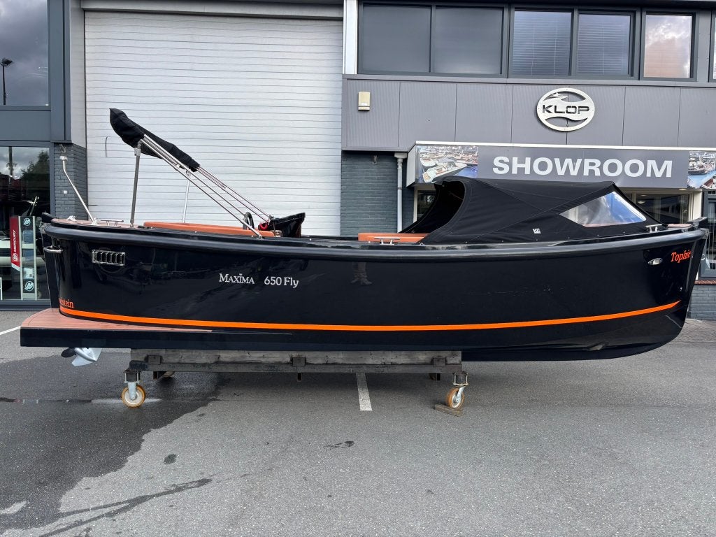 Maxima 650 Flying Lounge met Honda 40 pk bouwjaar 2023, Watersport en Boten, Tender, Zo goed als nieuw, 40 pk, 7 m
