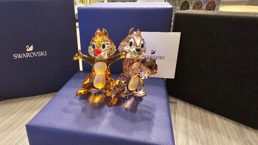 Swarovski Disney Knabbel & Babbel! NIEUW!, Ophalen of Verzenden, Nieuw, Figuurtje