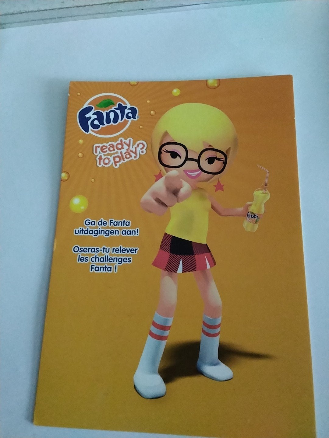 FANTA.    READY TP PLAY, Verzamelen, Ophalen of Verzenden, Sterren en Beroemdheden