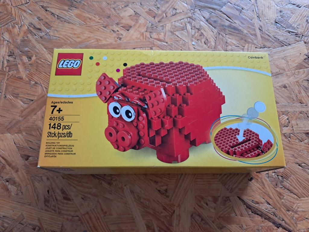 Lego set 40155 coinbank, Ophalen