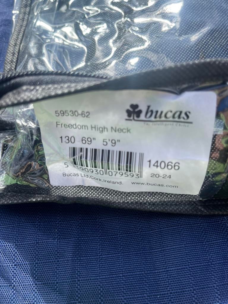 Bucas zomerdeken, 130/69/5.9 hoge nek,, Ophalen of Verzenden, Zo goed als nieuw