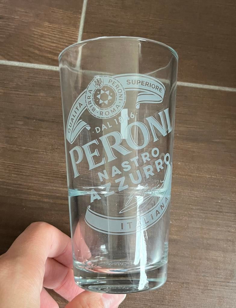 Peroni Bierglazen, Ophalen, Zo goed als nieuw, Bierglas