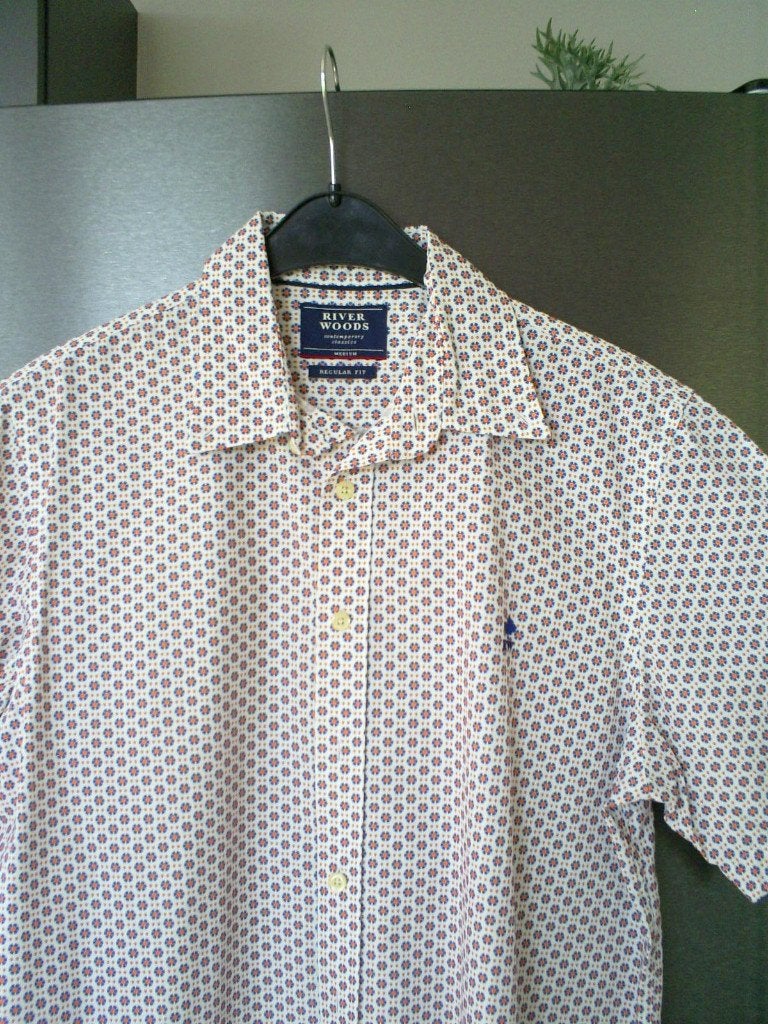 NIEUW __ RIVERWOODS overhemd mt. M, Nieuw, Halswijdte 39/40 (M), Verzenden, Riverwoods