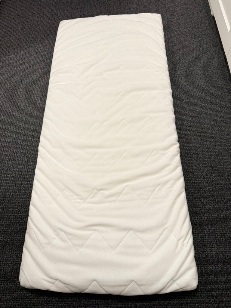 Kinder matras 160x70x10 voor peuterbed incl.  hoeslaken, Ritssluiting, Jongetje of Meisje, Wit, Peuterbed
