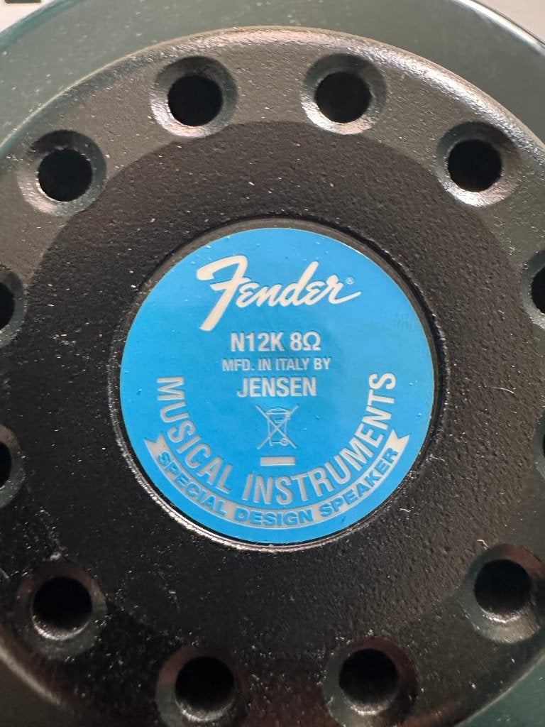 Jensen N12K luidspreker 8 Ohm Fender Tone Master 12-Inch., Audio, Tv en Foto, Overige merken, Overige typen, Ophalen of Verzenden