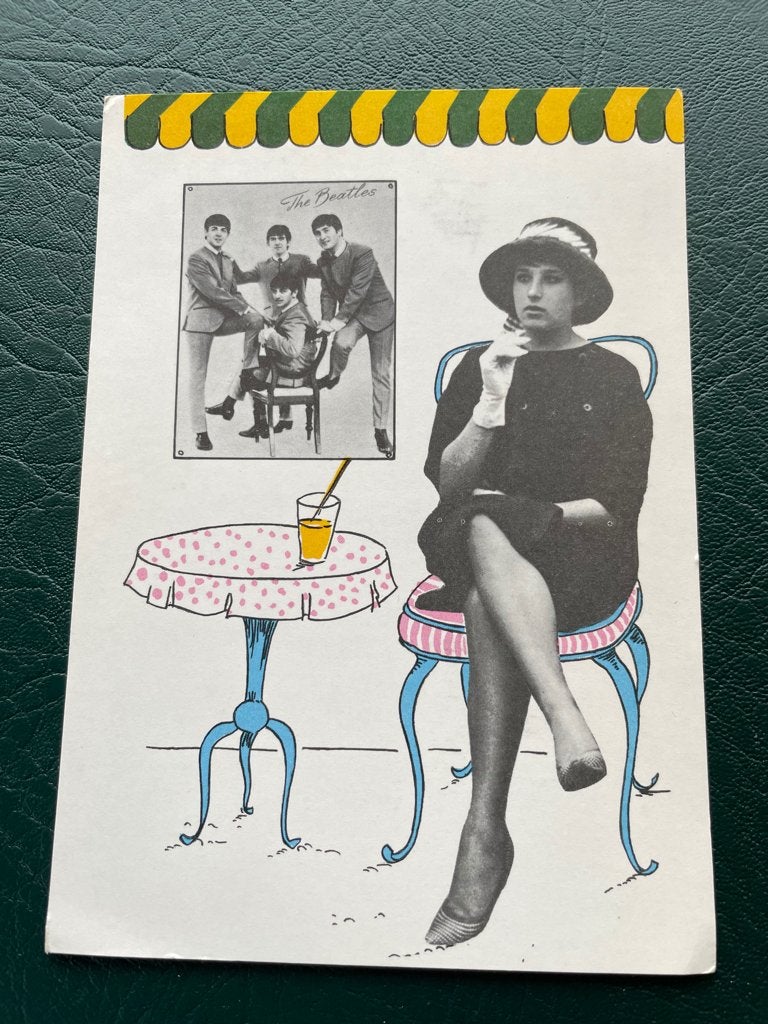ansichtkaart / kaart van The Beatles 4., Verzenden, 1960 tot 1980, Sterren en Beroemdheden