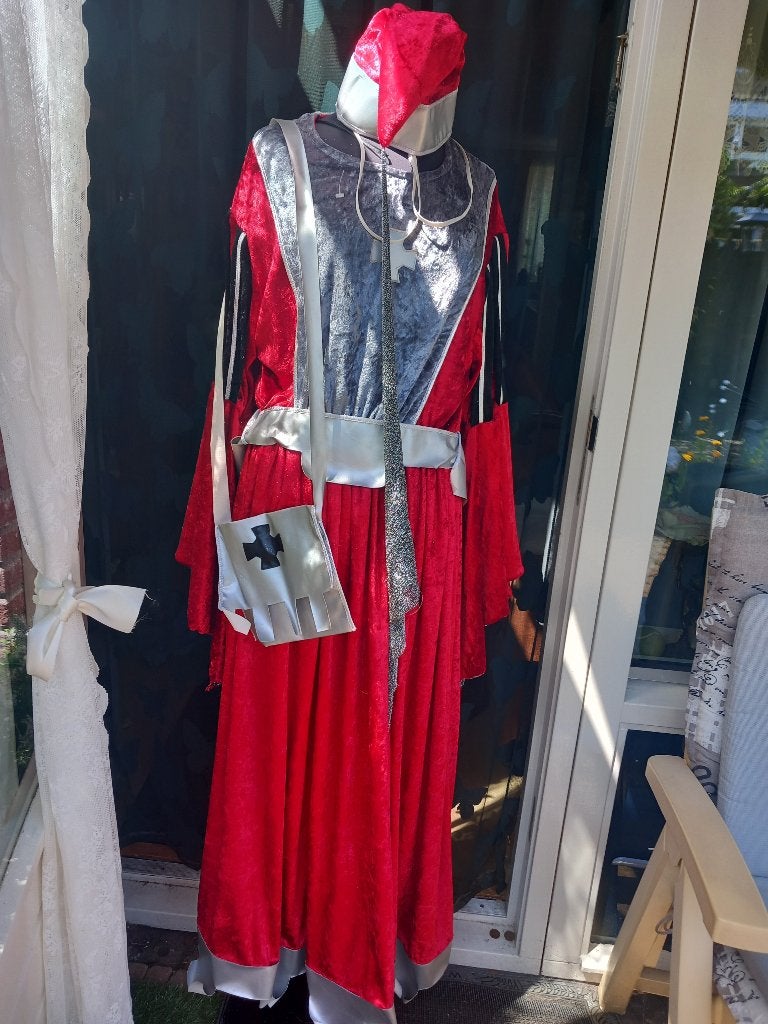 Jurk voor Carnaval/met tasje en bijpassende muts, Carnaval, Maat 46/48 (XL) of groter, Nieuw, Ophalen of Verzenden