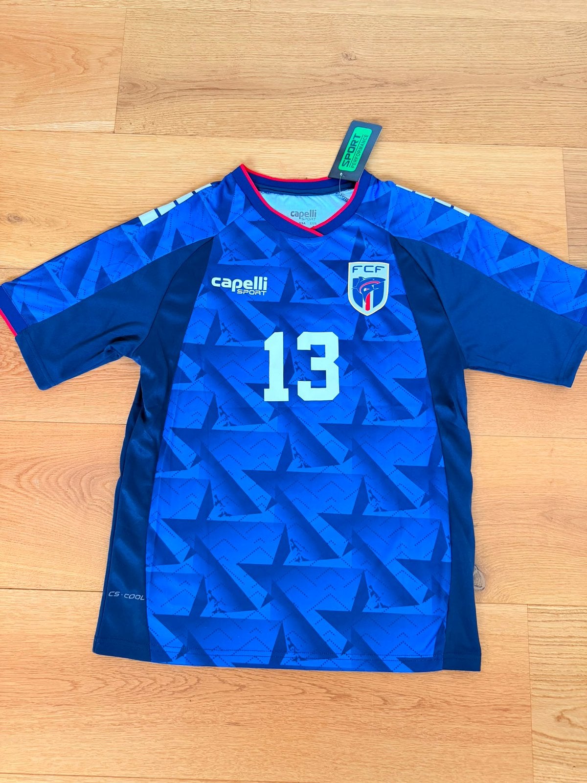 Cabo Verde voetbalshirt 26/27 Lopes Cabral maat L, Maat 52/54 (L), Blauw, Nieuw, Ophalen of Verzenden