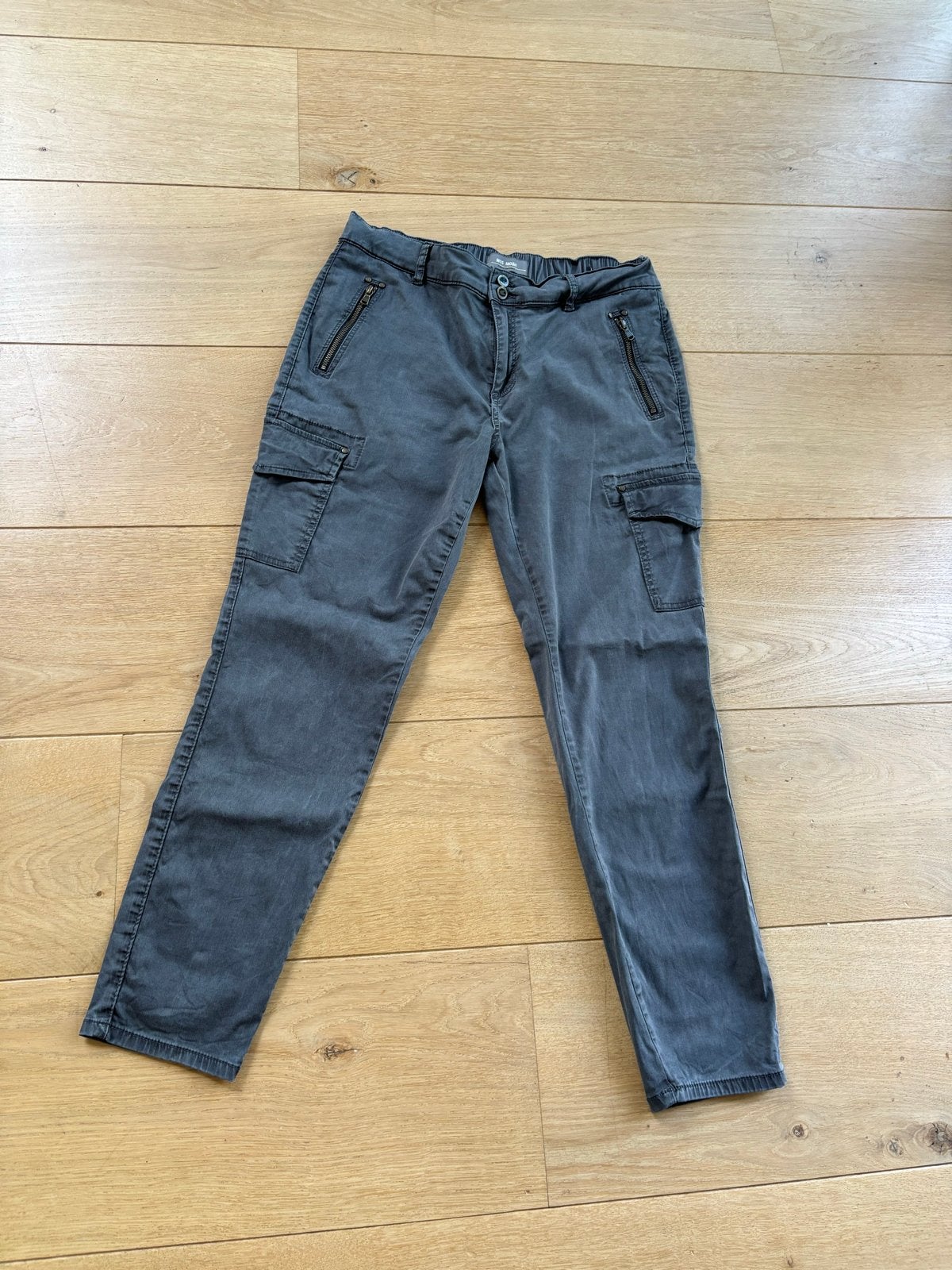 Mos Mosh grijze cargo broek maat 31, Maat 38/40 (M), Ophalen of Verzenden, Zo goed als nieuw, Grijs