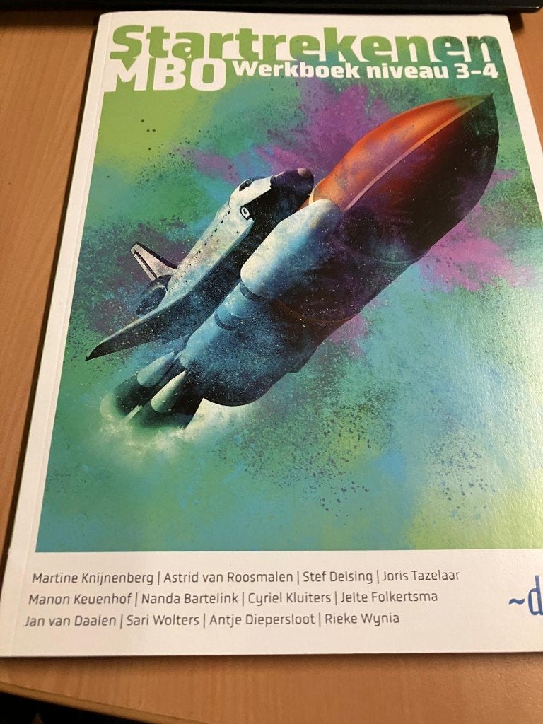 Startrekenen MBO Werkboek niveau 3-4, Gelezen, Ophalen of Verzenden, MBO, Alpha
